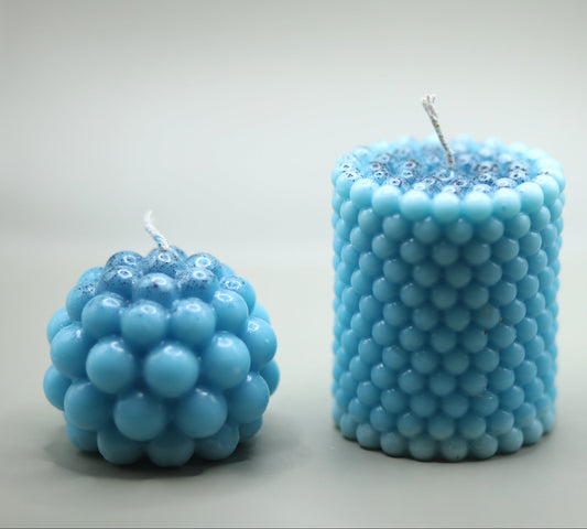 Pearl Pillars Candle - Pair